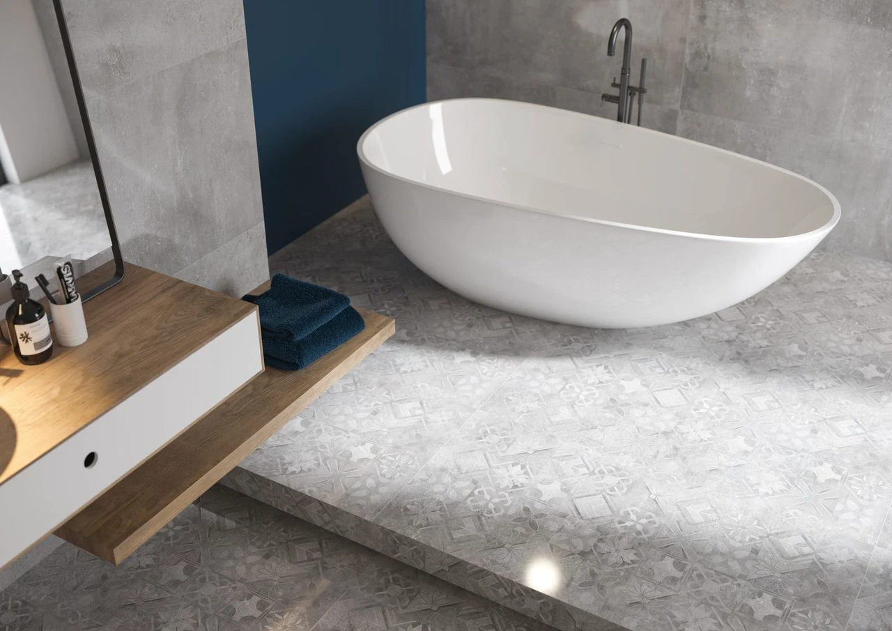 Плитка керамогранитная Softcement Silver RECT 1197x1197x8 Cerrad Плитка керамогранитная Softcement Silver RECT 1197x1197x8 Cerrad