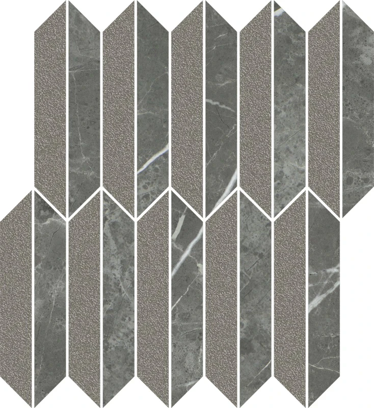 Мозаика Noisy Whisper Graphite Mix 274x298x10 Paradyz