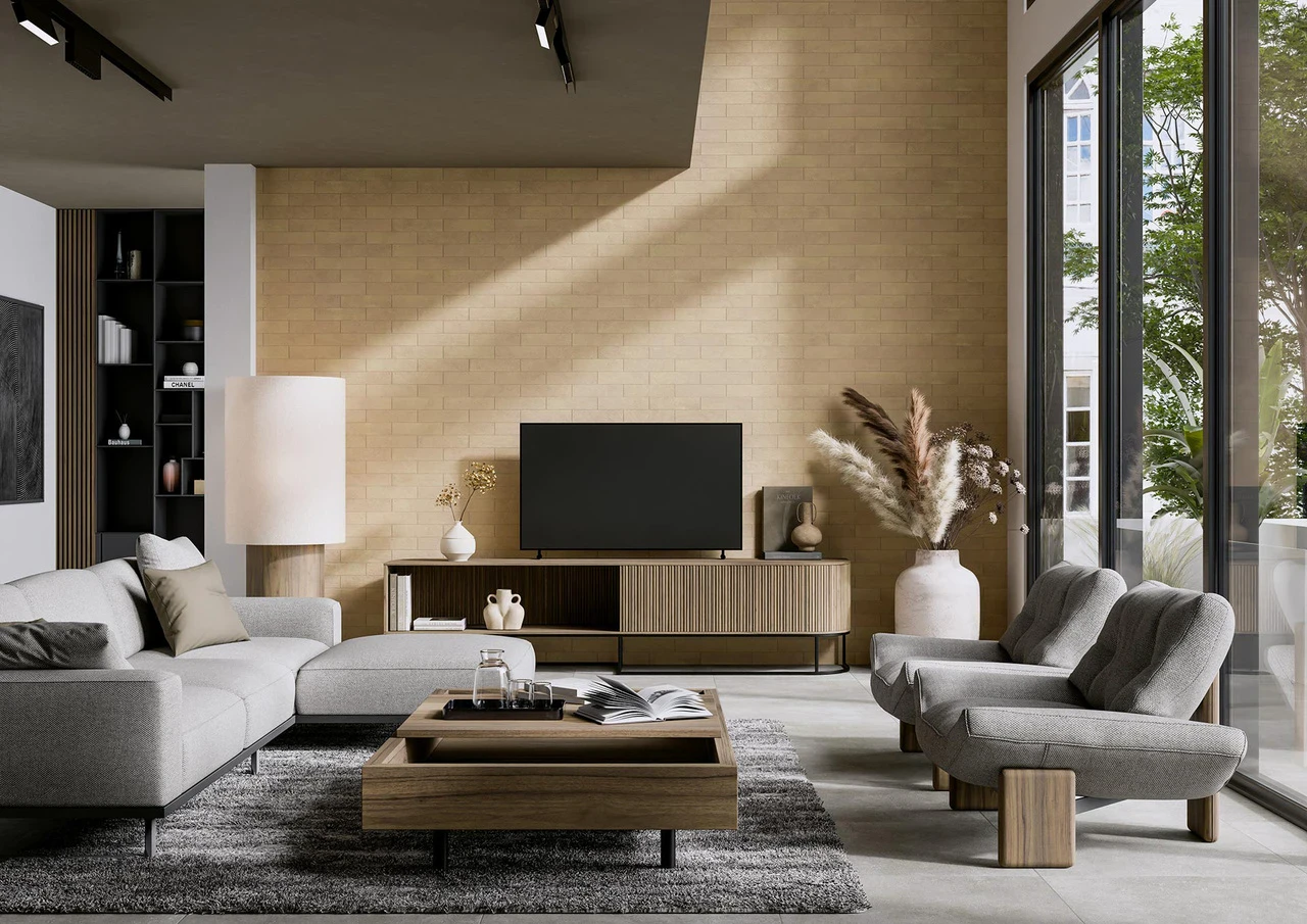 Плитка фасадна Argilla Mocca Light 148x300x9 Cerrad Плитка фасадна Argilla Mocca Light 148x300x9 Cerrad