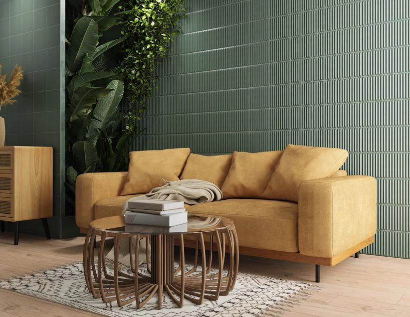 Плитка стінова Neve Creative Dark Green MAT 198x198x6,5 Paradyz Плитка стінова Neve Creative Dark Green MAT 198x198x6,5 Paradyz