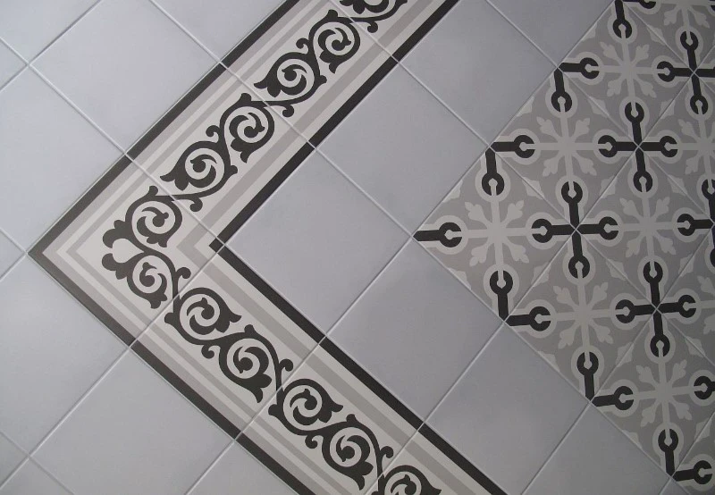 Декор 1900 Gibert-3 Gris 200x200x8 Vives Декор 1900 Gibert-3 Gris 200x200x8 Vives