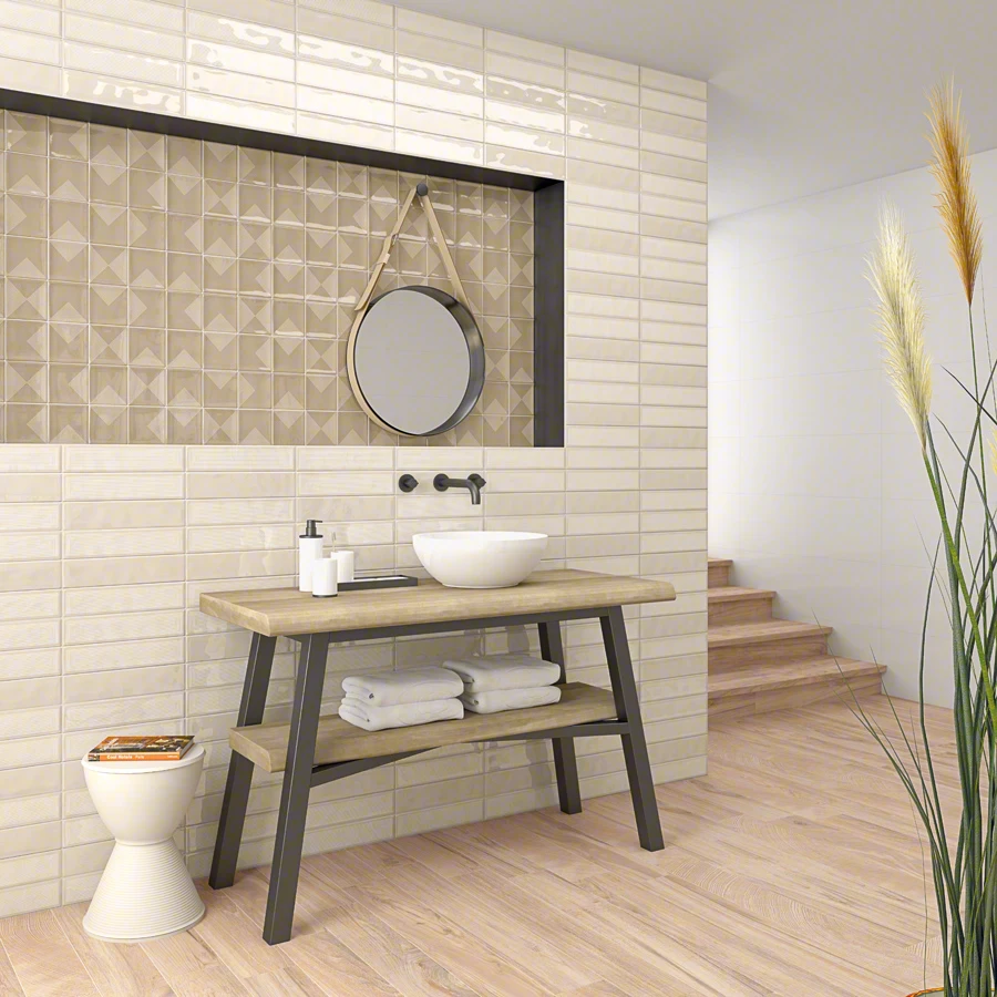 Плитка стінова Hanami Marfil 75x335x9,1 Vives Плитка стінова Hanami Marfil 75x335x9,1 Vives