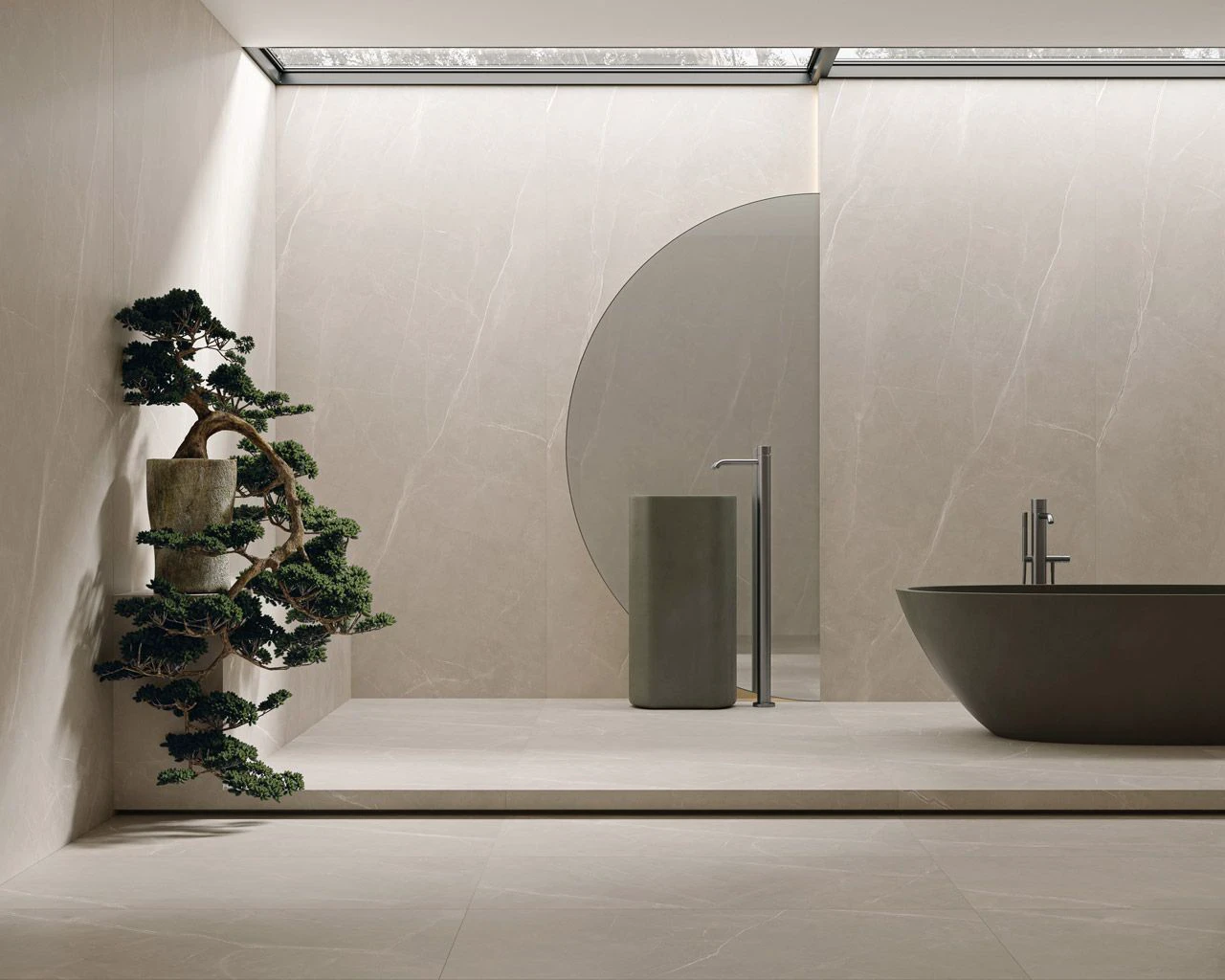 Плитка керамогранітна Ritual Light Grey RECT 600x1200 Paradyz Плитка керамогранітна Ritual Light Grey RECT 600x1200 Paradyz