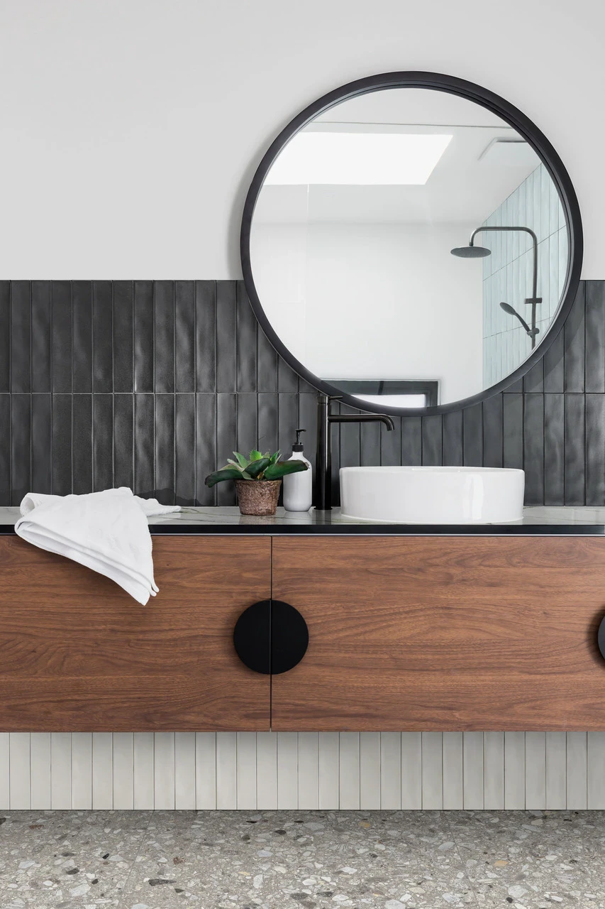 Плитка стінова RCGH Wish Black Semimatt 53x300 Ragno Плитка стінова RCGH Wish Black Semimatt 53x300 Ragno