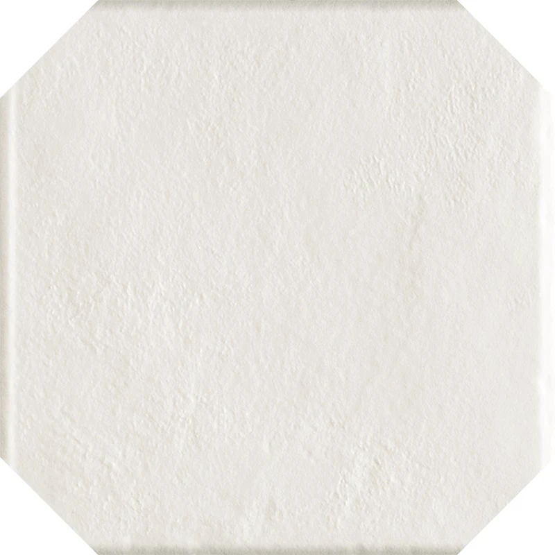 Плитка керамогранитная Modern Bianco Octagon STR 198x198x7,5 Paradyz